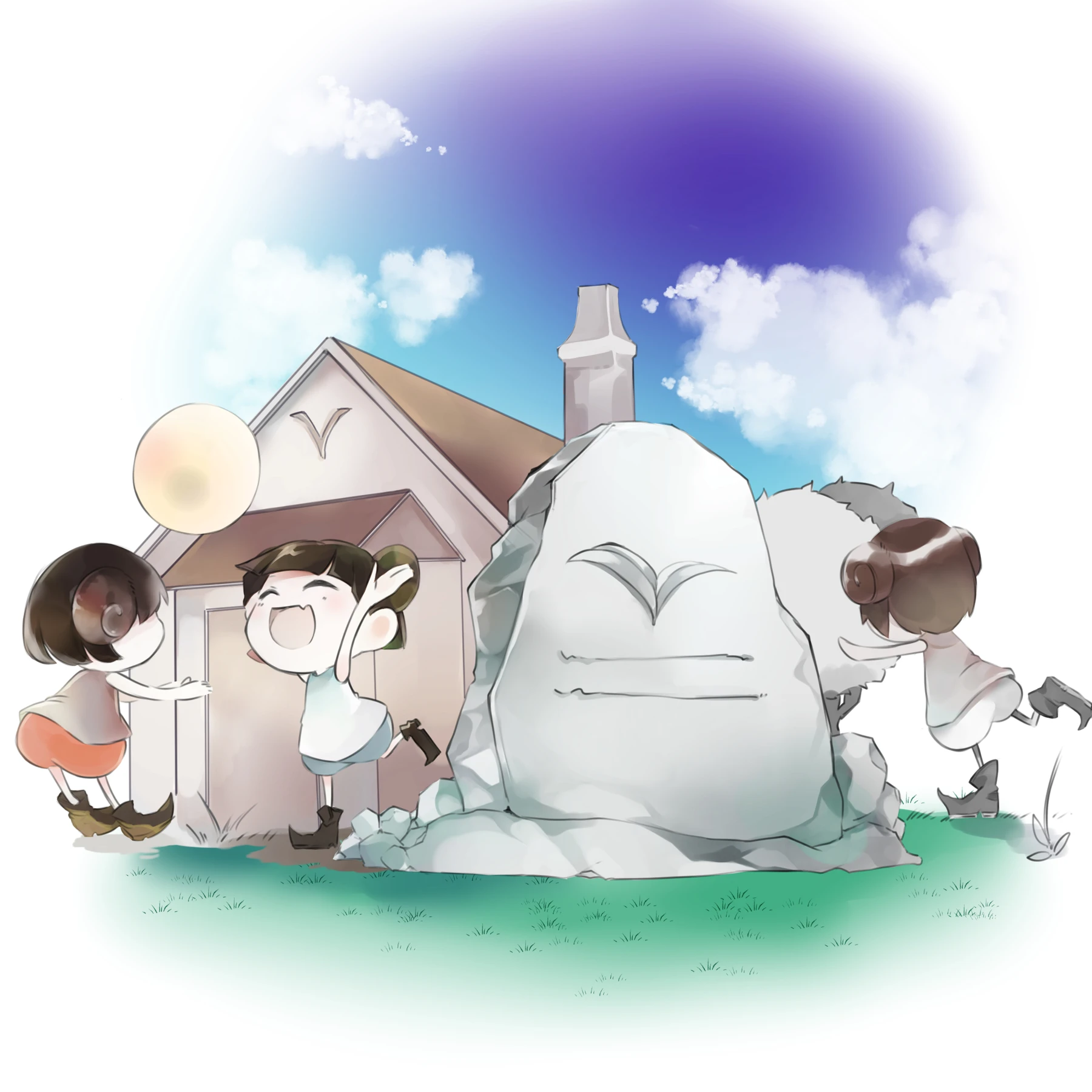 ぼくと羊 / Concept Art 15
